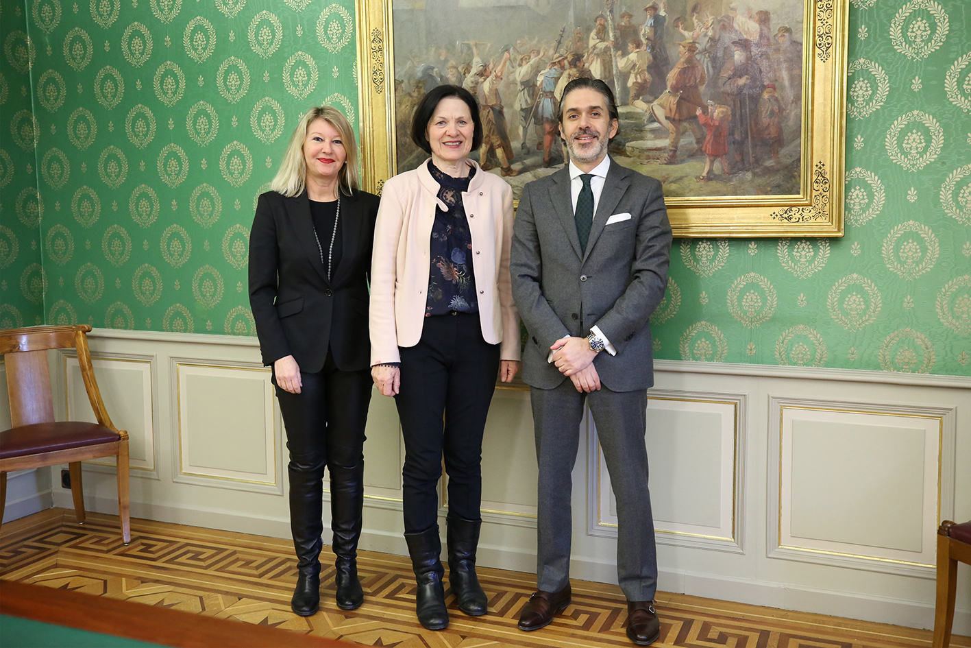 Le Valais a reçu la visite du consul général portugais